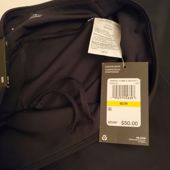 📢SALE BRAND NEW! Under Armour  Women's Compression Mid Rise Capri Leggings - Picture 3 of 8